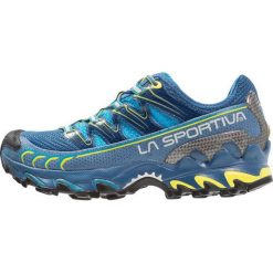 La Sportiva ULTRA RAPTOR Półbuty trekkingowe blue/sulphur. Niebieskie buty sportowe męskie La Sportiva, z gumy, bez zapięcia, outdoorowe. Za 609,00 zł.