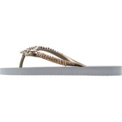 Klapki damskie: Uzurii GOLD FLY Japonki silver