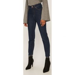 Only - Jeansy Emily. Niebieskie jeansy damskie ONLY, z podwyższonym stanem. W wyprzedaży za 99,90 zł.