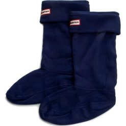 Skarpety Wysokie Unisex HUNTER - Boot Socks UAS3000AAA YI 0614 NVY. Niebieskie skarpetki damskie Hunter, bez wzorów, z poliesteru. Za 99,00 zł.
