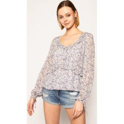 Bluzka MICHAEL Michael Kors MS04M0SEGG. Fioletowe bluzki damskie MICHAEL Michael Kors, xs, bez wzorów, z wiskozy, bez kołnierzyka, bez rękawów. Za 699,00 zł.