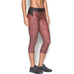 Legginsy: Legginsy w kolorze grafitowo-pomarańczowym