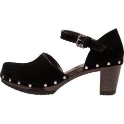 Softclox VALENTINA Czółenka na platformie schwarz. Czarne buty ślubne damskie Softclox, z materiału, na platformie. Za 669,00 zł.
