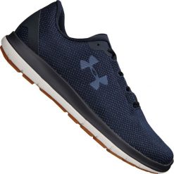 Granatowe Buty treningowe Under Armour Remix FW18 M 3020345-401. Pomarańczowe buty sportowe męskie Under Armour, na lato, z tkaniny, bez zapięcia, na fitness i siłownię. W wyprzedaży za 379,00 zł.