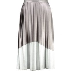 Spódniczki plisowane damskie: Topshop Spódnica plisowana silver