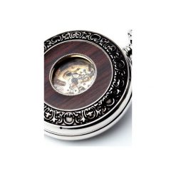 ELEGANCJA W DREWNIE III (SILVER). Szare zegarki męskie Drobiny czasu, srebrne. Za 229,00 zł.
