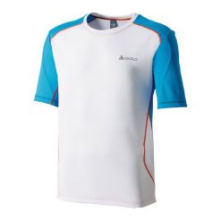 T-shirty męskie: Odlo Koszulka męska T-shirt s/s crew neck CHIP biała r. XXL (346572)
