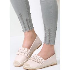 Espadryle damskie: Beżowe Espadryle Gonna Be Lonely