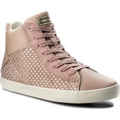 Sneakersy GEOX - J Kilwi G. H J82D5H 007DW C8011 D Rose. Różowe półbuty damskie Geox, ze skóry. W wyprzedaży za 239,00 zł.
