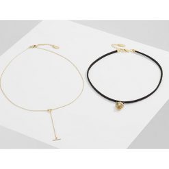 Naszyjniki damskie: Orelia PANTHA CHOKER & LARIAT 2 PACK Naszyjnik pale goldcoloured