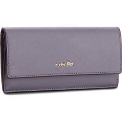 Portfele damskie: Duży Portfel Damski CALVIN KLEIN BLACK LABEL – Marissa Large Slim T K60K603753 002