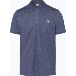 Bugatti - Męska koszulka polo, niebieski. Niebieskie koszulki męskie Bugatti, m, bez wzorów, bez rękawów. Za 229,95 zł.