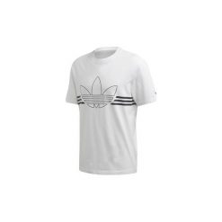 T-shirty z krótkim rękawem adidas Outline Tee. Białe t-shirty męskie Adidas, xl, bez wzorów, bez kołnierzyka, krótkie. Za 119,00 zł.