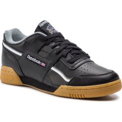 Buty Reebok - Workout Plus Mu DV4300 Black/White/Alloy. Czarne sneakersy męskie Reebok, na co dzień, bez wzorów, ze skóry, klasyczne, bez zapięcia. W wyprzedaży za 319,00 zł.