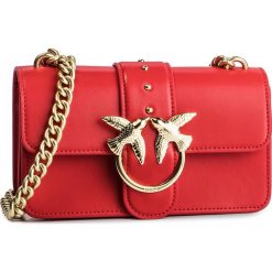 Torebka PINKO - Mini Love Simply 2 Tracolla PE 19 PLTT 1P21B0 Y5EU Red R24. Czerwone torebki klasyczne damskie marki Pinko, bez wzorów, ze skóry, biznesowe, bez dodatków. Za 1129,00 zł.