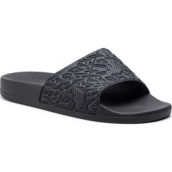 Klapki EMPORIO ARMANI - X4PS03 XL830 00002 Black. Czarne klapki męskie Emporio Armani, bez wzorów, ze skóry ekologicznej. W wyprzedaży za 179,00 zł.