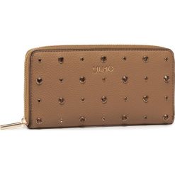Duży Portfel Damski LIU JO - Xl Zip Around AA0214 E0031 Nuez 71038. Pomarańczowe portfele damskie Liu Jo, bez wzorów, ze skóry ekologicznej. Za 339,00 zł.