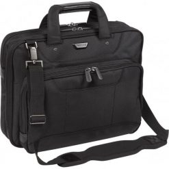 Targus Corporate Traveller13-14" czarna. Czarne torby na laptopa Targus, bez wzorów, z nylonu. Za 299,00 zł.