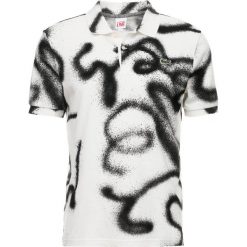 Lacoste LIVE Koszulka polo farine/noir. Białe koszulki polo męskie marki Lacoste LIVE, m, z bawełny. W wyprzedaży za 375,20 zł.