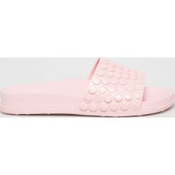 Melissa - Klapki Polibolha. Różowe klapki damskie Melissa, bez wzorów, z materiału, bez obcasa. Za 269,90 zł.