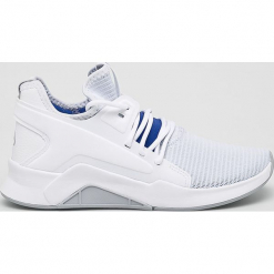 Reebok - Buty. Białe buty sportowe damskie Reebok, bez wzorów, z materiału, sportowe. W wyprzedaży za 279,90 zł.