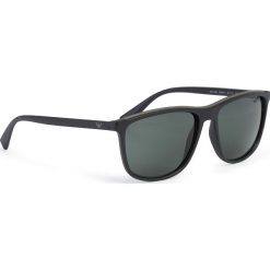 Okulary przeciwsłoneczne EMPORIO ARMANI - 0EA4109 575671 Black/Polar Grey. Czarne okulary przeciwsłoneczne męskie Emporio Armani, z tworzywa sztucznego. W wyprzedaży za 409,00 zł.