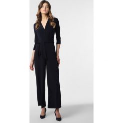 Esprit Collection - Kombinezon damski, niebieski. Niebieskie kombinezony damskie Esprit Collection, xl, bez wzorów, z materiału, eleganckie, bez kołnierzyka, bez rękawów. Za 359,95 zł.