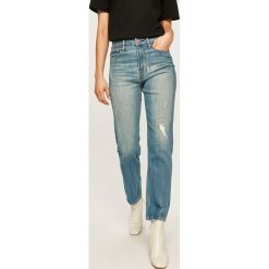 Guess Jeans - Jeansy Surd. Niebieskie jeansy damskie Guess Jeans, z podwyższonym stanem. Za 419,90 zł.