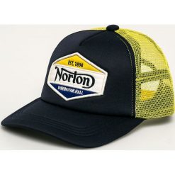 Norton - Czapka. Szare czapki męskie Norton, z aplikacjami, z bawełny. Za 119,90 zł.