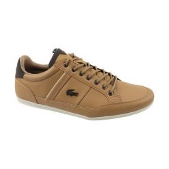 Buty sportowe męskie: LACOSTE Buty męskie Chaymon 118 2 brązowe r. 40 (CAM00122B1)