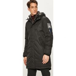 Jack & Jones - Kurtka. Zielone płaszcze męskie Jack & Jones, xxl, bez wzorów, z poliesteru, długie, z kapturem. W wyprzedaży za 449,90 zł.