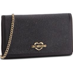 Torebka LOVE MOSCHINO - JC4149PP17LX0000 Nero. Czarne torebki klasyczne damskie Love Moschino, bez wzorów, z materiału, wizytowe, bez dodatków. W wyprzedaży za 389,00 zł.