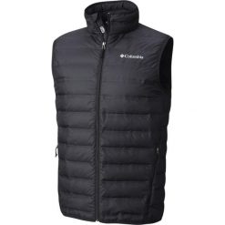 COLUMBIA Męska kamizelka puchowa Lake 22 Down Vest Black L. Czarne kurtki sportowe męskie Columbia, m, bez wzorów, z puchu, bez kaptura. W wyprzedaży za 299,00 zł.