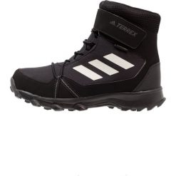 Adidas Performance TERREX SNOW CF CP CW Śniegowce core black/chalk white/grey four. Czarne buty zimowe damskie adidas Performance, z materiału. W wyprzedaży za 284,25 zł.