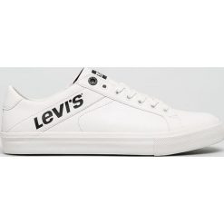 Levi's - Buty. Białe buty sportowe męskie Levi's®, z gumy, na sznurówki. Za 269,90 zł.