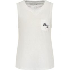 Top Roxy Hypnotyzet By The Sun ERJZT04865. Białe bluzki damskie Roxy, l, bez wzorów, z bawełny, polo. Za 129,00 zł.