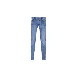 Jeansy skinny Diesel SLEENKER. Niebieskie jeansy męskie Diesel, m, bez wzorów. Za 631,20 zł.