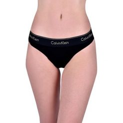 Calvin Klein Majtki damskie w stylu Mono gram Black w / złote logo QF5044E-7LN (rozmiar M). Żółte majtki damskie Calvin Klein, m. W wyprzedaży za 65,00 zł.