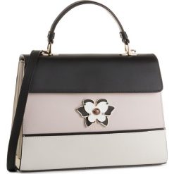 Torebka FURLA - Mughetto 1026733 B BOG9 FSC Petalo/Onyx/Lino. Białe torebki klasyczne damskie Furla, bez wzorów, ze skóry, klasyczne, na ramię, bez dodatków. W wyprzedaży za 1369,00 zł.