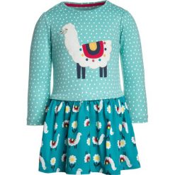 Sukienki dziewczęce: Frugi BABY HETTY HOTCH POTCH DRESS Sukienka z dżerseju turquoise