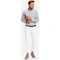 Koszula długi rękaw męska regular fit. Szare koszule męskie na lato, m, biznesowe. W wyprzedaży za 34,99 zł.