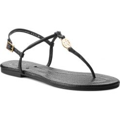 Chodaki damskie: Japonki TORY BURCH – Emmy Sandal 48504 Black 001