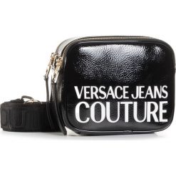 Torebka VERSACE JEANS COUTURE - E1VZABP6 71412 MI9. Czarne listonoszki damskie Versace Jeans Couture, bez wzorów, z jeansu, bez dodatków. Za 779,00 zł.