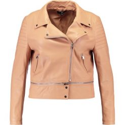 Bomberki damskie: Missguided Plus Kurtka ze skóry ekologicznej rose