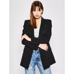 Żakiet DKNY P9HCACKX. Czarne marynarki damskie DKNY, l, bez wzorów, z elastanu. W wyprzedaży za 519,00 zł.