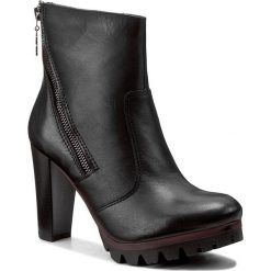 Botki SERGIO BARDI - Messina FW127269417DP 101. Czarne botki damskie skórzane marki Sergio Bardi. W wyprzedaży za 219,00 zł.