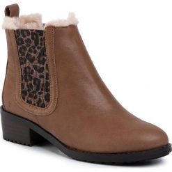 Sztyblety EMU AUSTRALIA - Ellin Pop W12163 Chestnut. Pomarańczowe kozaki damskie EMU Australia, z wełny, bez obcasa, na obcasie, bez zapięcia. W wyprzedaży za 449,00 zł.