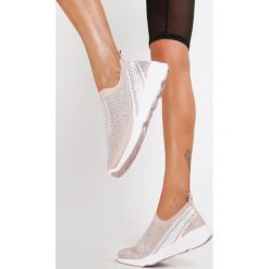 Beżowe Sneakersy Aroapeia. Brązowe sneakersy damskie Renee. Za 94,99 zł.