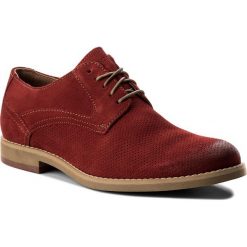 Półbuty LASOCKI FOR MEN - MB-NEVER-03 Czerwony. Czerwone półbuty męskie Lasocki For Men, na co dzień, bez wzorów, ze skóry, bez zapięcia. Za 189,99 zł.