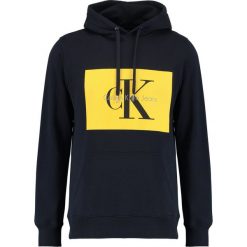 Kardigany męskie: Calvin Klein Jeans HOTORO Bluza z kapturem dark blue